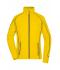 Damen Ladies' Structure Fleece Jacket Yellow/carbon 8051