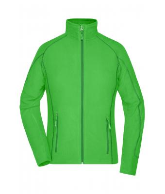 Damen Ladies' Structure Fleece Jacket Green/dark-green 8051