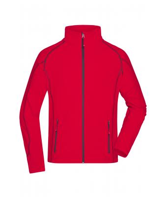 Men Men's Structure Fleece Jacket Red/carbon 8052