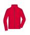 Herren Men's Structure Fleece Jacket Red/carbon 8052