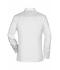Uomo Men's Business Shirt Long-Sleeved White 7530