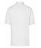 Men Men's Business Shirt Short-Sleeved White 7531