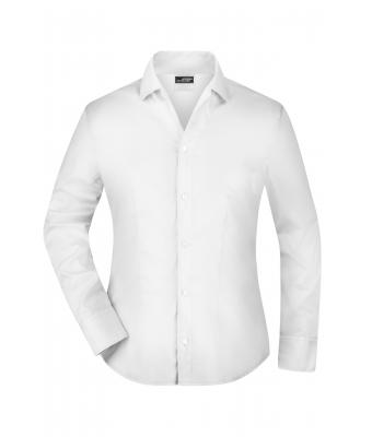 Damen Ladies' Business Blouse Long-Sleeved White 7532