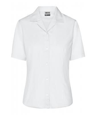 Donna Ladies' Business Blouse Short-Sleeved White 7533