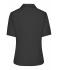 Donna Ladies' Business Blouse Short-Sleeved Black 7533