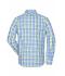 Men Men's Checked Shirt Royal/blue-green-white 8054