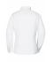 Damen Ladies' Plain Shirt White/red-white 8055