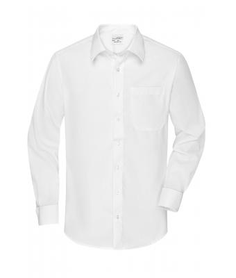 Men Men's Shirt "KENT", for Cufflinks White 8155