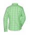 Donna Ladies' Traditional Shirt Green/white 8306