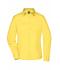 Donna Ladies' Business Shirt Longsleeve Yellow 8388