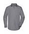 Uomo Men's Business Shirt Long-Sleeved Steel 8389