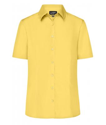 Donna Ladies' Business Shirt Shortsleeve Yellow 8390