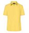 Donna Ladies' Business Shirt Shortsleeve Yellow 8390