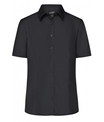 Donna Ladies' Business Shirt Shortsleeve Black 8390