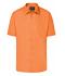 Uomo Men's Business Shirt Shortsleeve Orange 8391