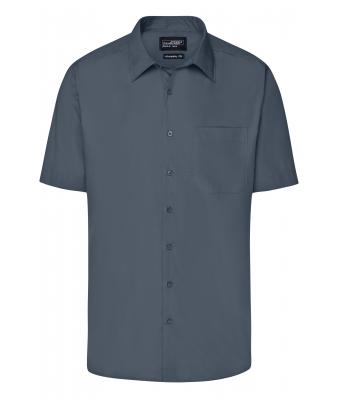 Uomo Men's Business Shirt Shortsleeve Carbon 8391
