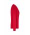 Damen Ladies' V-Neck Pullover Red 8059