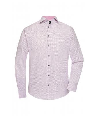 Homme Chemise homme "Wings" Blanc/rouge 8420