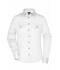 Donna Ladies' Traditional Shirt Plain White 8488