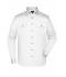 Uomo Men's Traditional Shirt Plain White 8489