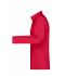 Femme Chemise femme à manches longues en popeline Rouge 8504