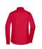 Donna Ladies' Shirt Longsleeve Poplin Red 8504