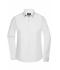 Damen Ladies' Shirt Longsleeve Poplin White 8504