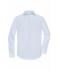 Uomo Men's Shirt Longsleeve Poplin Light-blue 8505