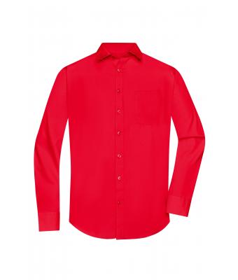 Uomo Men's Shirt Longsleeve Poplin Tomato 8505
