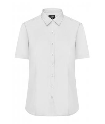 Donna Ladies' Shirt Shortsleeve Poplin White 8506