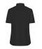 Donna Ladies' Shirt Shortsleeve Poplin Black 8506