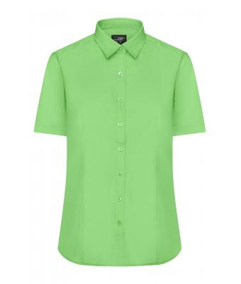 Donna Ladies' Shirt Shortsleeve Poplin Lime-green 8506