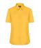 Ladies Ladies' Shirt Shortsleeve Poplin Yellow 8506