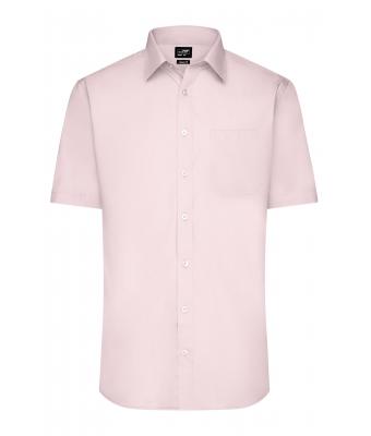 Uomo Men's Shirt Shortsleeve Poplin Light-pink 8507