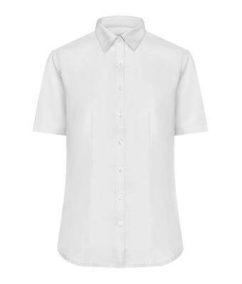 Donna Ladies' Shirt Shortsleeve Micro-Twill White 8565