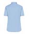 Damen Ladies' Shirt Shortsleeve Micro-Twill Light-blue 8565