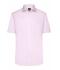 Men Men's Shirt Shortsleeve Micro-Twill Light-pink 8566