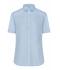 Donna Ladies' Shirt Shortsleeve Oxford Light-blue 8569