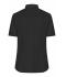 Donna Ladies' Shirt Shortsleeve Oxford Black 8569