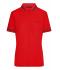 Donna Ladies' Polo Red/black 8338