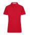 Ladies Ladies' Traditional Polo Red/red-white 8449