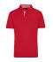 Uomo Men's Traditional Polo Red/red-white 8450