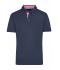 Homme Polo traditionnel homme Marine/rouge-blanc 8450