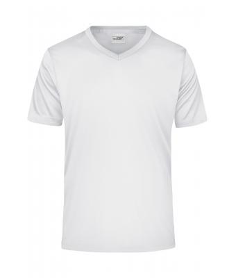 Homme T-shirt homme respirant Blanc 8399