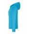 Donna Ladies' Promo Zip Hoody Turquoise 10449
