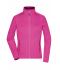 Damen Ladies' Stretchfleece Jacket Pink/fuchsia 8342
