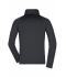 Herren Men's Stretchfleece Jacket Black/silver 8343