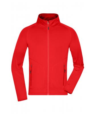 Homme Veste polaire stretch homme Rouge-clair/chili 8343