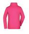 Damen Ladies' Basic Fleece Jacket Pink 8348