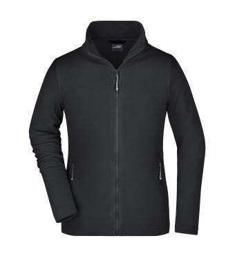 Damen Ladies' Basic Fleece Jacket Black 8348
